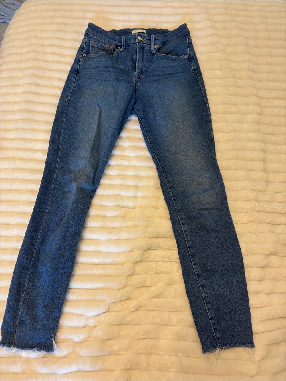 Women’s Dark Blue Skinny Jeans - Classic Stretch Denim